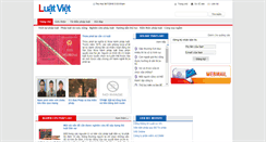 Desktop Screenshot of luatviet.org