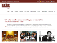 Tablet Screenshot of luatviet.com